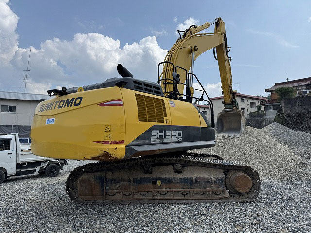 SH350HD-7 住友建機 ヘビーデューティー仕様 油圧カプラ バケット付き 併用配管 状態良好 作動動画有り 中古建設機械 写真58（株式会社広建機）