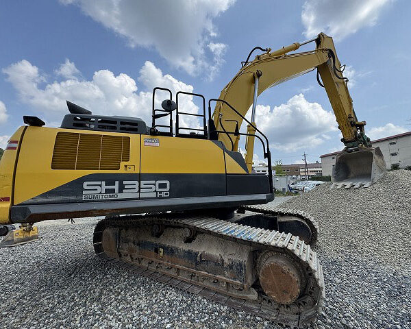 SH350HD-7 住友建機 ヘビーデューティー仕様 油圧カプラ バケット付き 併用配管 状態良好 作動動画有り 中古建設機械 写真62（株式会社広建機）