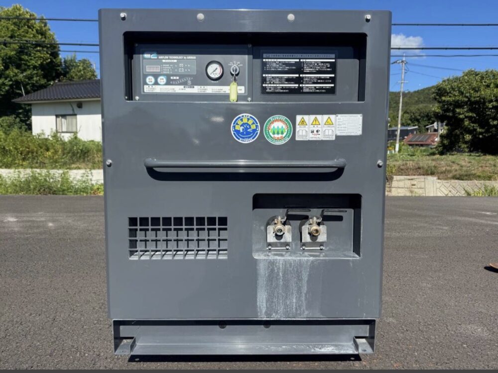 北越工業 PDS130S-5C3 AIRMAN コンプレッサー 中古建設機械 写真5（株式会社広建機）