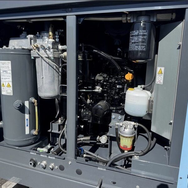 北越工業 PDS130S-5C3 AIRMAN コンプレッサー 中古建設機械 写真10（株式会社広建機）