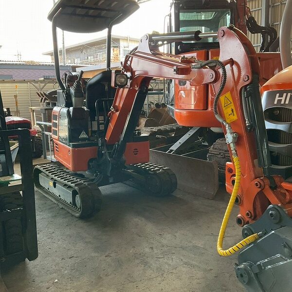 ZX17U-5B 併用配管 87hour ブレード付 ピラニアバケット付き 日立建機 中古建設機械 写真20(株式会社広建機)