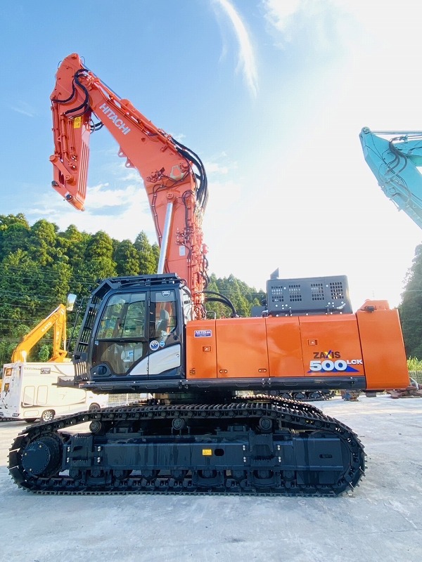 ZX500LCK-6 スタンダード、モンスター、ロングブーム 五本配管 未使用 中古建設機械 写真4（株式会社広建機）