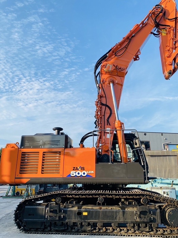 ZX500LCK-6 スタンダード、モンスター、ロングブーム 五本配管 未使用 中古建設機械 写真1（株式会社広建機）