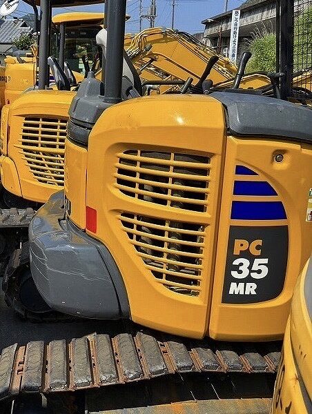 PC35MR-3 ミニモク 旋回式フォーク付き レンタルアップ コマツ 木造解体 内装解体 中古建設機械 写真39（株式会社広建機）