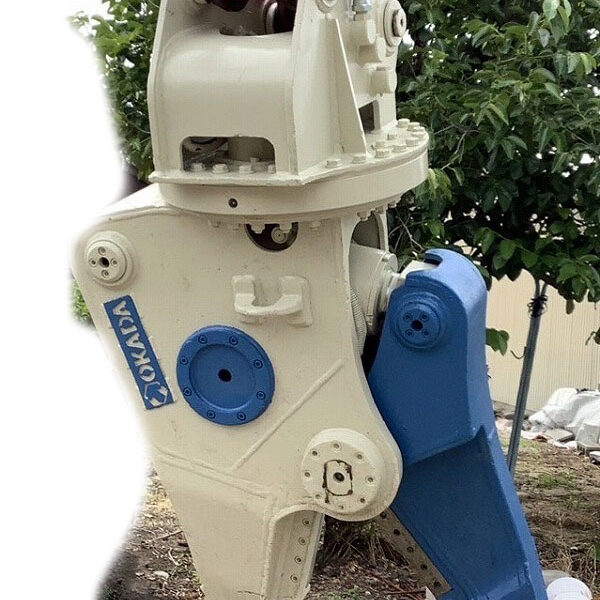 CUT30-FR 0.25m3用鉄骨カッター カットクン オカダアイヨン製 中古建設機械 写真10（株式会社広建機）