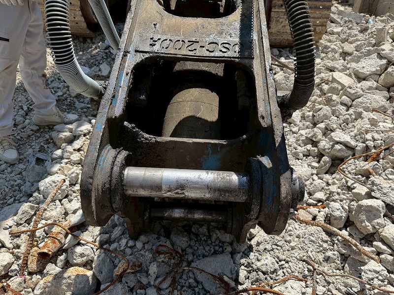 OSC200A 0.7m3用小割機 オカダアイヨン 中古 現状渡し 中古建設機械 写真9（株式会社広建機）
