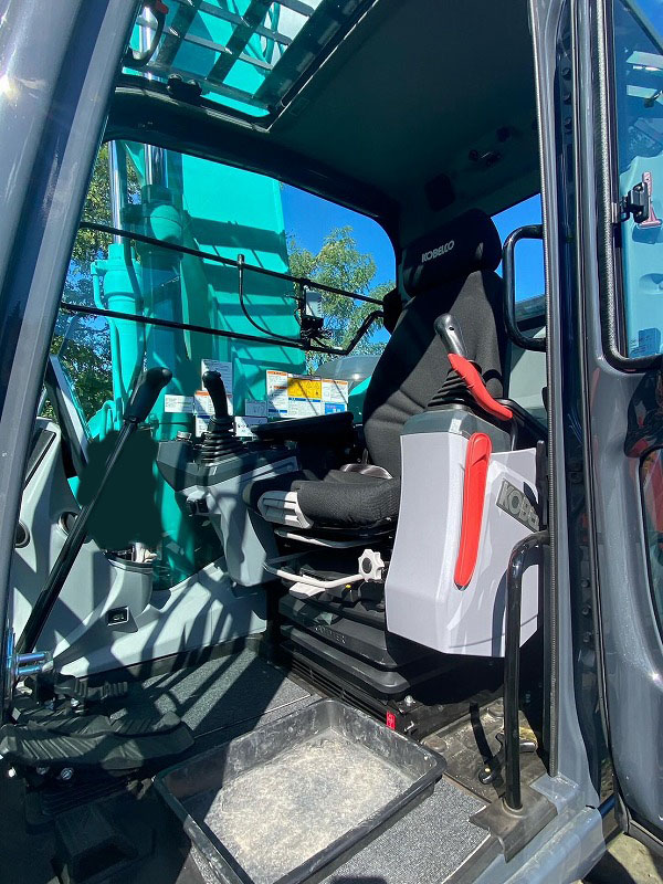SK135SRD-7 セパレートブーム  2023年式 解体仕様機 タグチ旋回フォーク GV122S 高年式 中古建設機械 写真6（株式会社広建機）