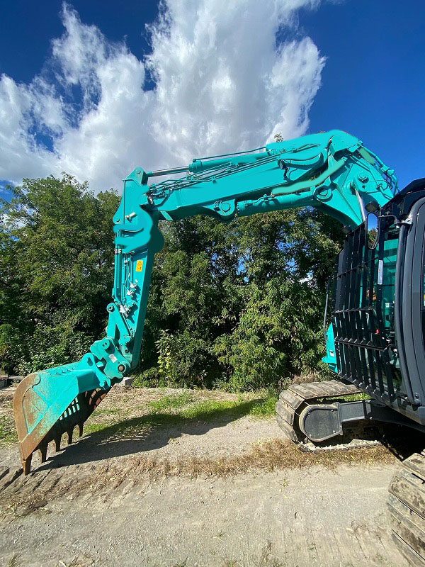 SK135SRD-7 セパレートブーム  2023年式 解体仕様機 タグチ旋回フォーク GV122S 高年式 中古建設機械 写真13（株式会社広建機）