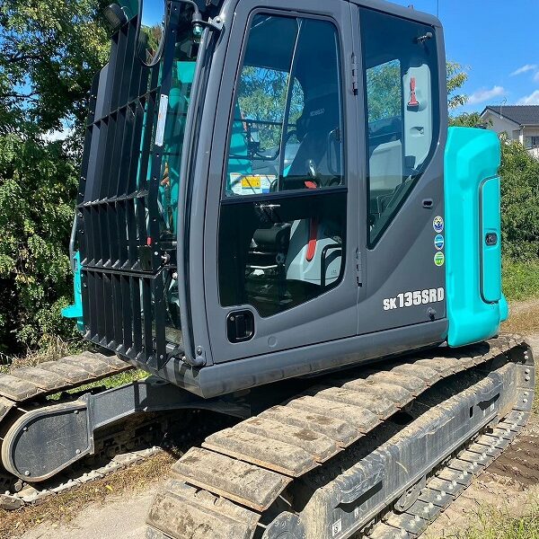SK135SRD-7 セパレートブーム  2023年式 解体仕様機 タグチ旋回フォーク GV122S 高年式 中古建設機械 写真28（株式会社広建機）