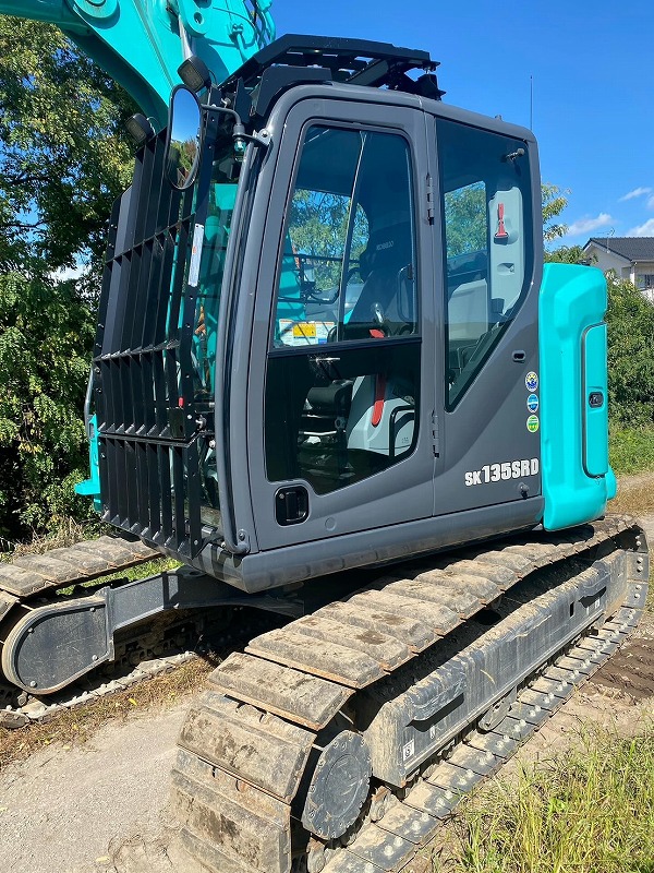 SK135SRD-7 セパレートブーム  2023年式 解体仕様機 タグチ旋回フォーク GV122S 高年式 中古建設機械 写真7（株式会社広建機）