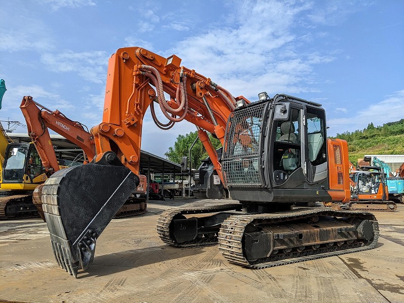ZX135USK-6 ショートリーチ 5本配管 0.45m3油圧ショベル 階上・地下解体仕様 日立建機 中古建設機械 写真1（株式会社広建機）