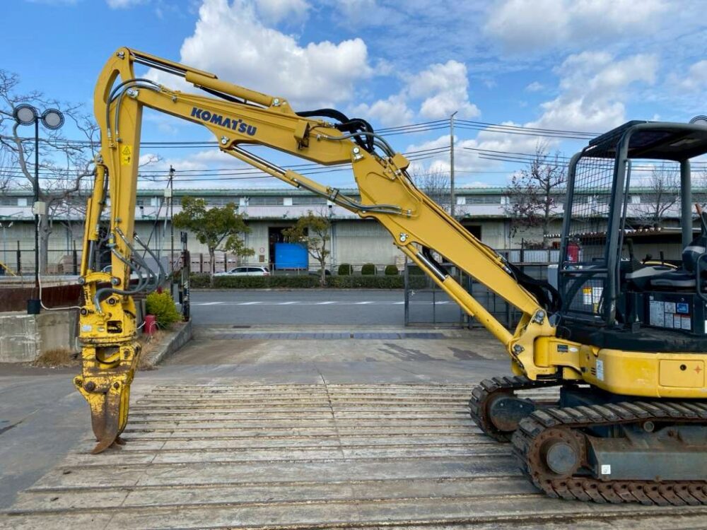 PC35MR-3 ミニモク 室戸製旋回式フォーク付き コマツ 木造解体 内装解体 中古建設機械 写真45（株式会社広建機）
