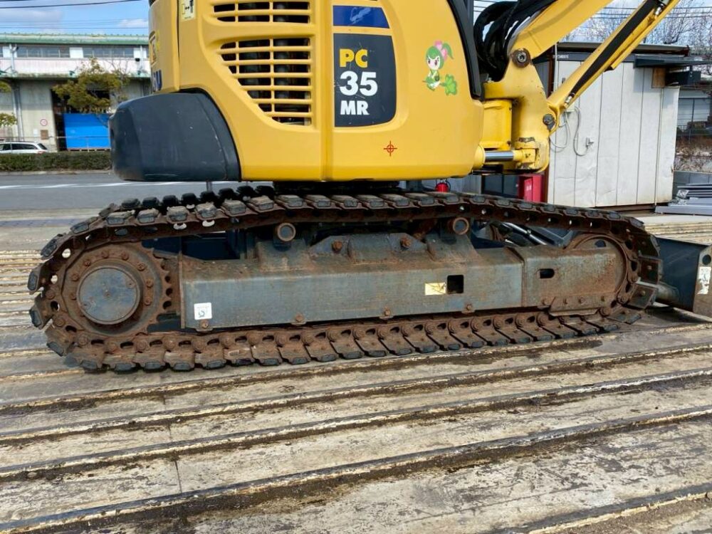 PC35MR-3 ミニモク 室戸製旋回式フォーク付き コマツ 木造解体 内装解体 中古建設機械 写真34（株式会社広建機）