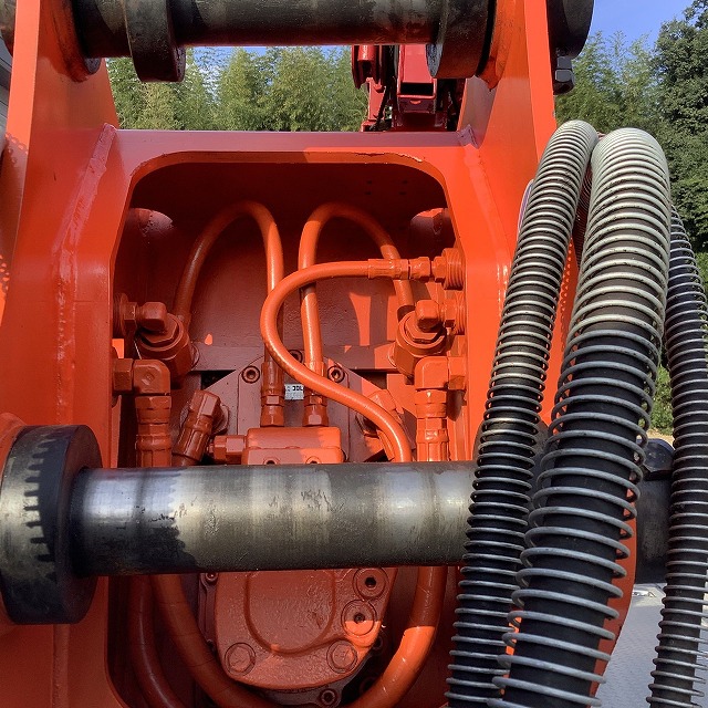 GV-122S 未使用中古機 0.45用旋回フォーク　タグチ工業製 中古建設機械 写真11（株式会社広建機）