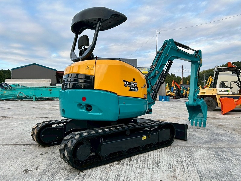クボタ U-30-6  配管付き kubota 排土板付き 中古建設機械 写真6（株式会社広建機）