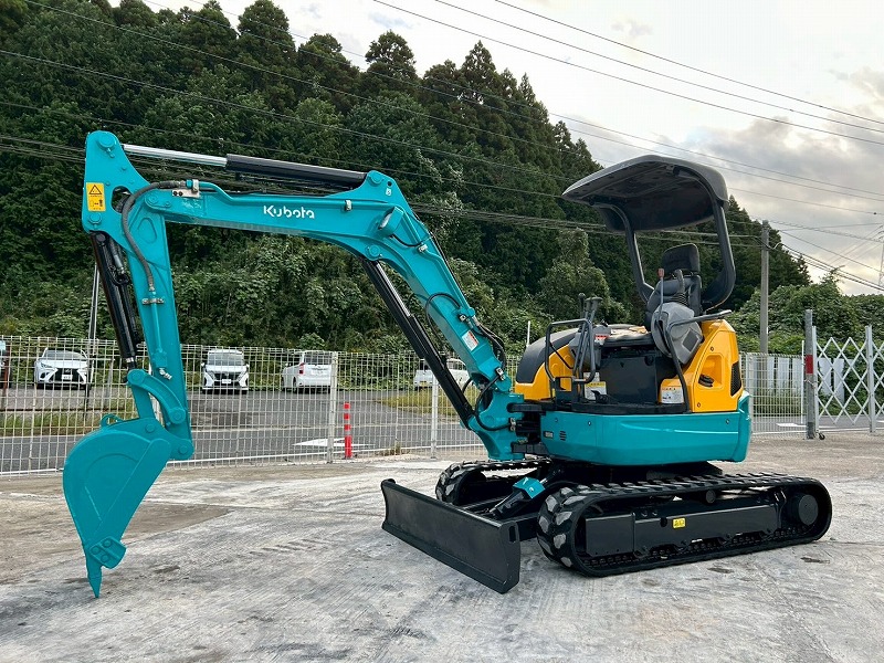 クボタ U-30-6  配管付き kubota 排土板付き 中古建設機械 写真1（株式会社広建機）