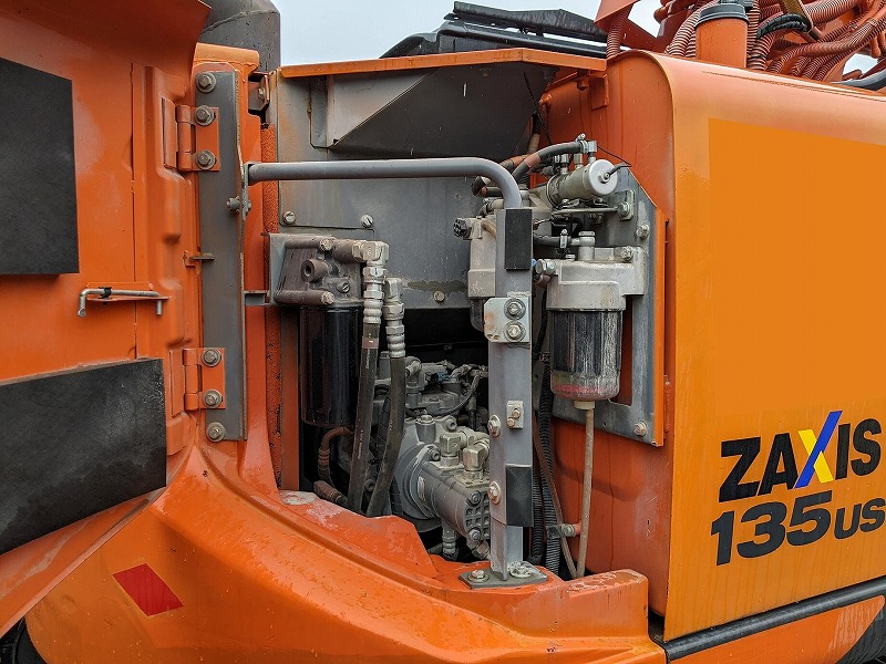 ZX135USK-6 ショートリーチ 5本配管 0.45m3油圧ショベル 階上・地下解体仕様 日立建機 中古建設機械 写真6（株式会社広建機）