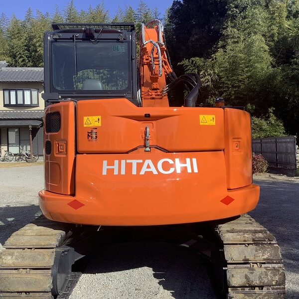 ZX75USK-5B 5本配管仕様 ローアワー 排土板付き バケット 日立建機 中古建設機械 写真26(株式会社広建機)