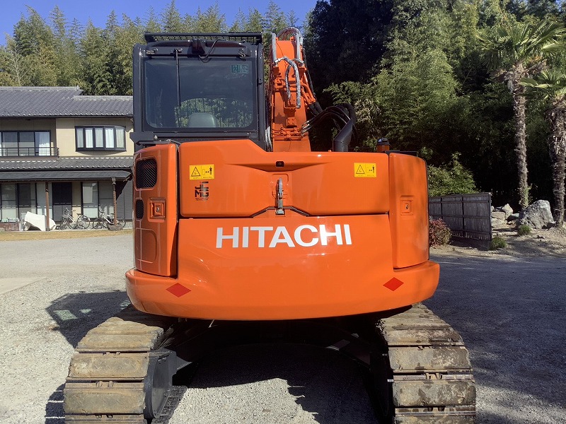 ZX75USK-5B 5本配管仕様 ローアワー 排土板付き バケット 日立建機 中古建設機械 写真3（株式会社広建機）