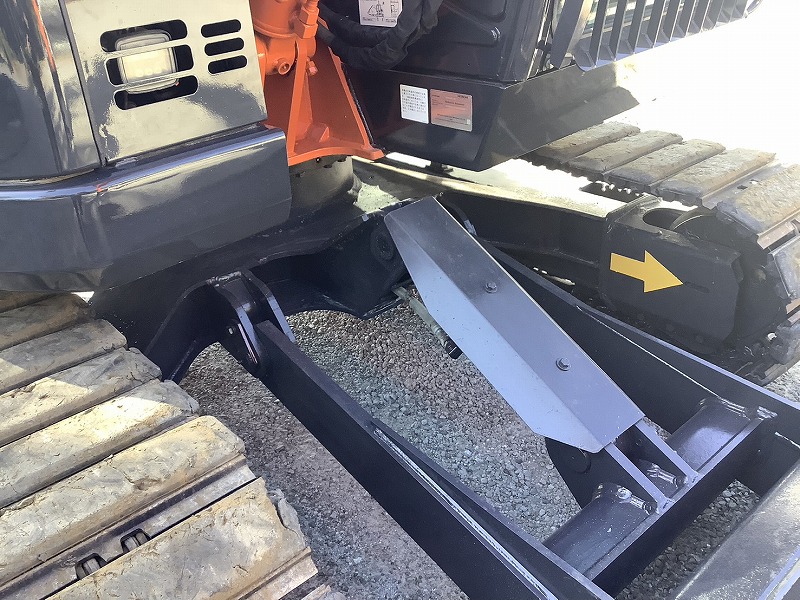 ZX75USK-5B 5本配管仕様 ローアワー 排土板付き バケット 日立建機 中古建設機械 写真16（株式会社広建機）