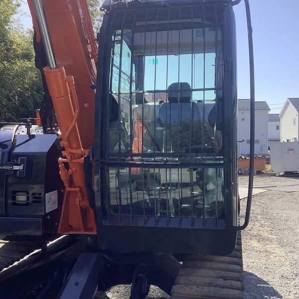 ZX75USK-5B 5本配管仕様 ローアワー 排土板付き バケット 日立建機 中古建設機械 写真32(株式会社広建機)
