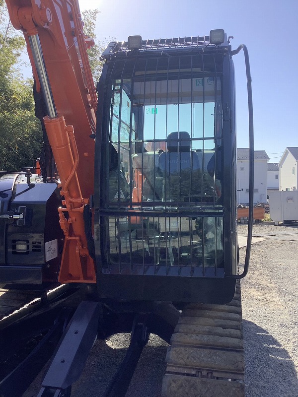 ZX75USK-5B 5本配管仕様 ローアワー 排土板付き バケット 日立建機 中古建設機械 写真9（株式会社広建機）