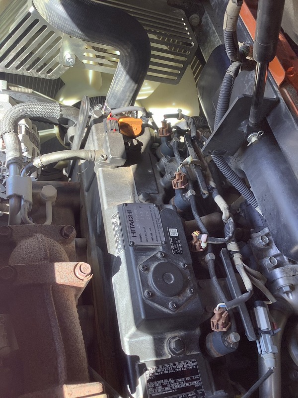 ZX75USK-5B 5本配管仕様 ローアワー 排土板付き バケット 日立建機 中古建設機械 写真23（株式会社広建機）