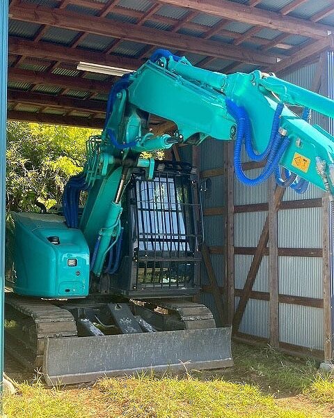 SK75SRD-7 セパレートブーム 解体仕様機 旋回F新品付き 5本配管 排土板付き 標準バケット付き 譲渡証あり 中古建設機械 写真46（株式会社広建機）