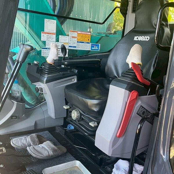 SK75SRD-7 セパレートブーム 解体仕様機 旋回F新品付き 5本配管 排土板付き 標準バケット付き 譲渡証あり 中古建設機械 写真59（株式会社広建機）