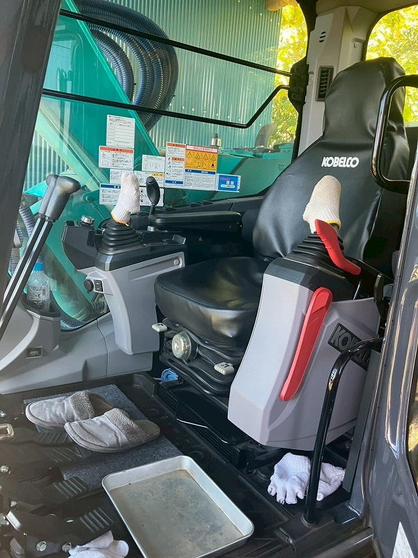 SK75SRD-7 セパレートブーム 解体仕様機 旋回F新品付き 5本配管 排土板付き 標準バケット付き 譲渡証あり 中古建設機械 写真22（株式会社広建機）