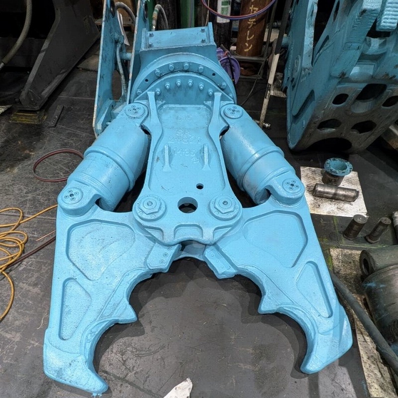0.45m3用大割機 DS-120A タグチ工業製 オートマ旋回 中古建設機械 写真1（株式会社広建機）