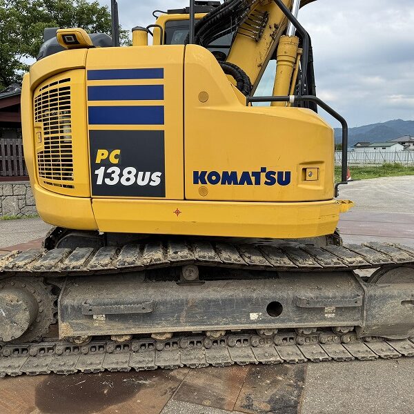 PC138US-11 ツーピース 5本配管 旋回フォーク バケット付き 中古建設機械 写真31（株式会社広建機）