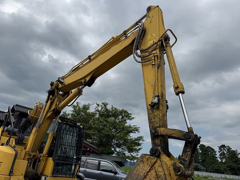 PC138US-11 ツーピース 5本配管 旋回フォーク バケット付き 中古建設機械 写真9（株式会社広建機）