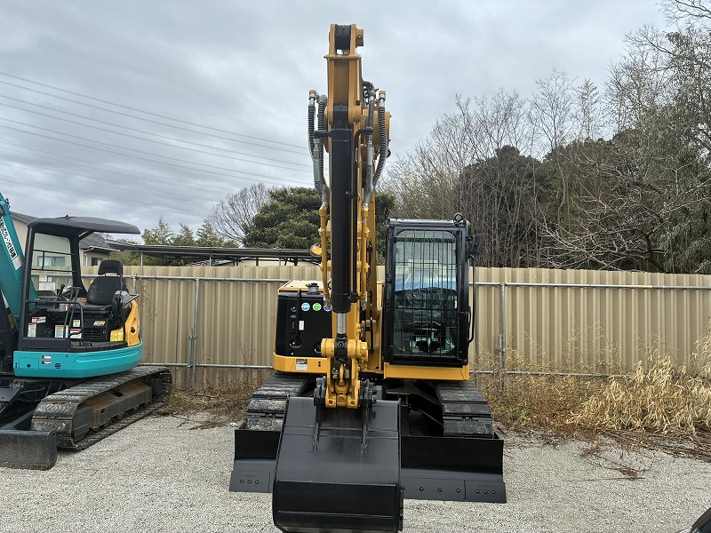 CAT308CR-07 未使用 クレーン仕様1.7ton 併用配管  ガード 排土板 ブレード 中古建設機械 写真12（株式会社広建機）