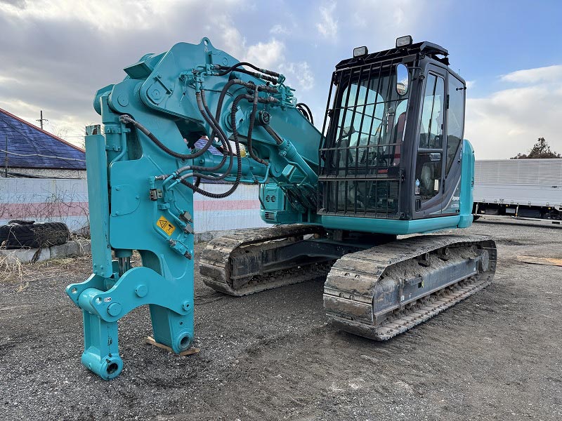 SK135SRDLC ショートリーチ解体仕様機 520hour5本配管 先端0.7m3用ATT 階上解体 地下解体仕様 中古建設機械 写真1（株式会社広建機）