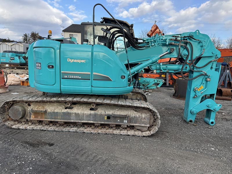 SK135SRDLC ショートリーチ解体仕様機 520hour5本配管 先端0.7m3用ATT 階上解体 地下解体仕様 中古建設機械 写真5（株式会社広建機）