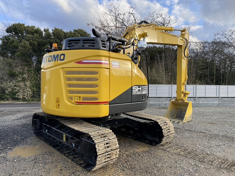 SH135X-7 油圧ショベル 併用配管 クレーン仕様 ほぼ未使用 SUMITOMO Hydraulic Excavator 往復配管 中古建設機械 写真1（株式会社広建機）