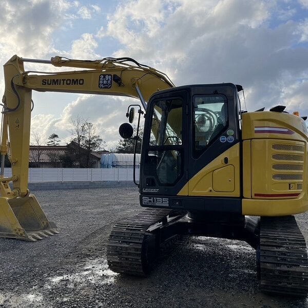 SH135X-7 油圧ショベル 併用配管 クレーン仕様 ほぼ未使用 SUMITOMO Hydraulic Excavator 往復配管 中古建設機械 写真8（株式会社広建機）