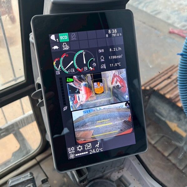 ZX225USRK-7 800hour 2024年式 後方小旋回 油圧ショベル解体仕様機 中古建設機械 写真14（株式会社広建機）