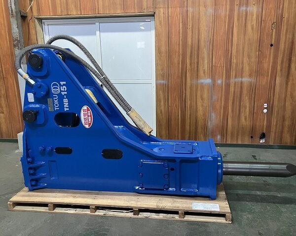 東空販売製 0.7m3用油圧ブレーカー  新品 超低騒音 TNB-151LU2-US Hydraulic Breaker 中古建設機械 写真13（株式会社広建機）