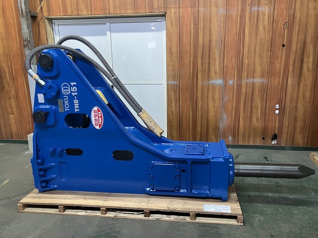 東空販売製 0.7m3用油圧ブレーカー  新品 超低騒音 TNB-151LU2-US Hydraulic Breaker 中古建設機械 写真4（株式会社広建機）
