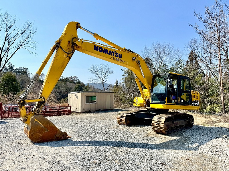 コマツハイブリッド 0.7m3 HB205-2 ベトナム行き?? クレーン仕様機2.9ton 2014year 配管なし 中古建設機械 写真40（株式会社広建機）