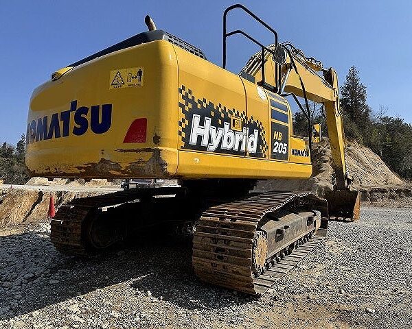 コマツハイブリッド 0.7m3 HB205-2 ベトナム行き?? クレーン仕様機2.9ton 2014year 配管なし 中古建設機械 写真44（株式会社広建機）