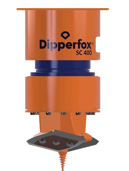 Dipper Fox 切り株クラッシャー SC400 新品 3.5トン用 中古建設機械 写真9（株式会社広建機）