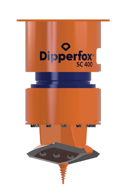 Dipper Fox 切り株クラッシャー SC400 新品 3.5トン用 中古建設機械 写真4（株式会社広建機）