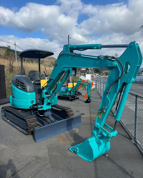 SK35SR-6 ミニ油圧ショベル 配管付 パット新品 整備品 KOBELCO 中古建設機械 写真8(株式会社広建機)
