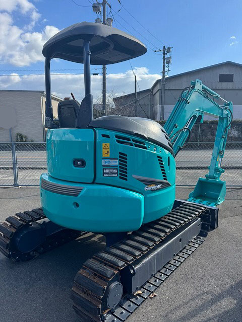 SK35SR-6 ミニ油圧ショベル 配管付 パット新品 整備品 KOBELCO 中古建設機械 写真1（株式会社広建機）
