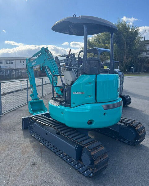 SK35SR-6 ミニ油圧ショベル 配管付 パット新品 整備品 KOBELCO 中古建設機械 写真7(株式会社広建機)