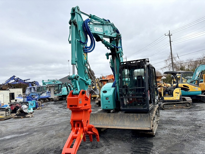 SK75SRD-7 セパレートブーム 解体仕様機 旋回F新品付き 5本配管 排土板付き 標準バケット付き 譲渡証あり 中古建設機械 写真5（株式会社広建機）