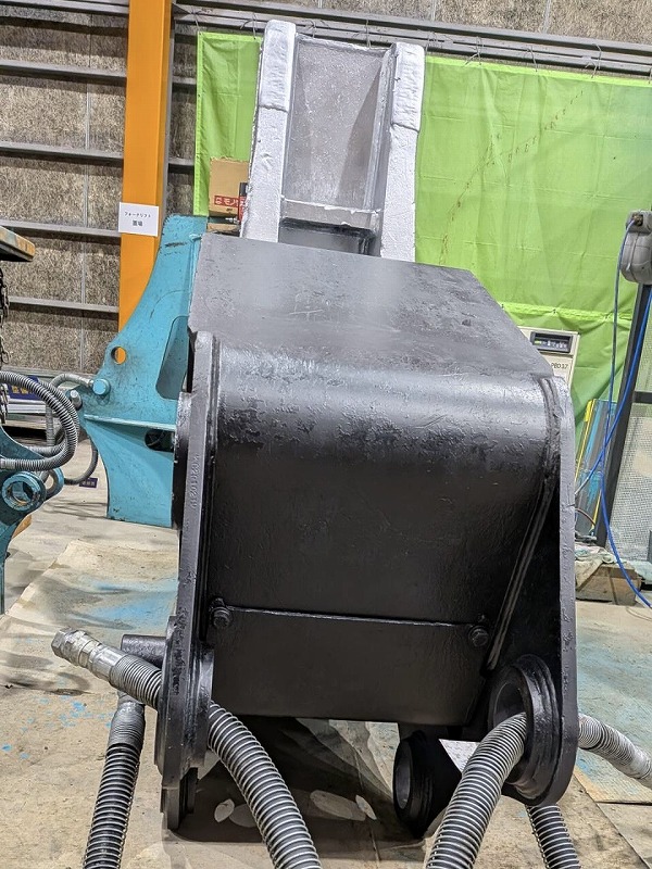 MC-201 0.7用小割機 タグチ工業 作動良好 全塗装? 中古建設機械 写真4（株式会社広建機）